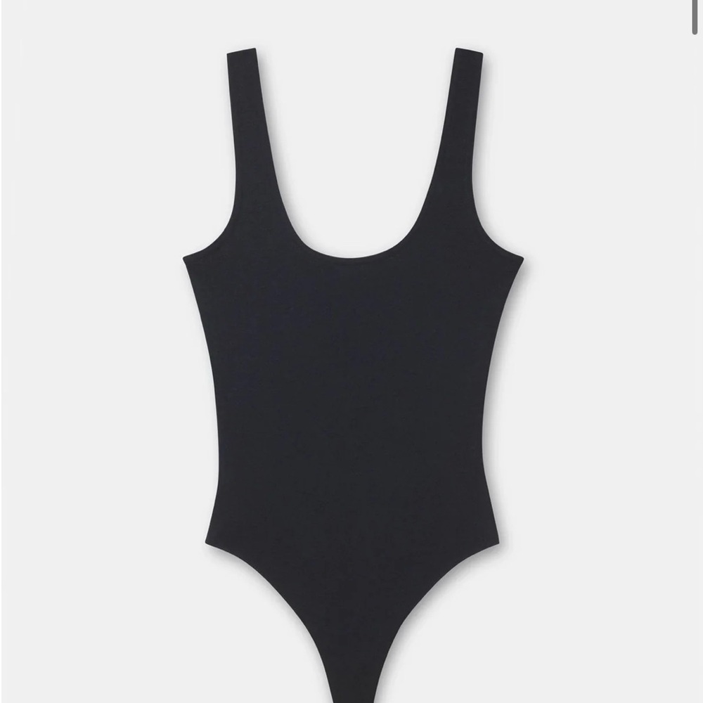 NAADAM Black Modal Cashmere Sleeveless Bodysuit in Large